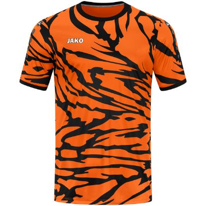 Afbeeldingen van Shirt Animal KM fluo oranje/zwart